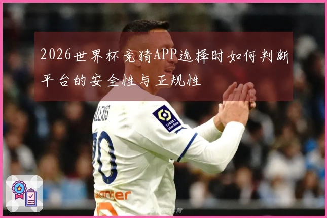 2026世界杯竞猜APP选择时如何判断平台的安全性与正规性